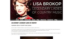 Desktop Screenshot of lisabrokop.com